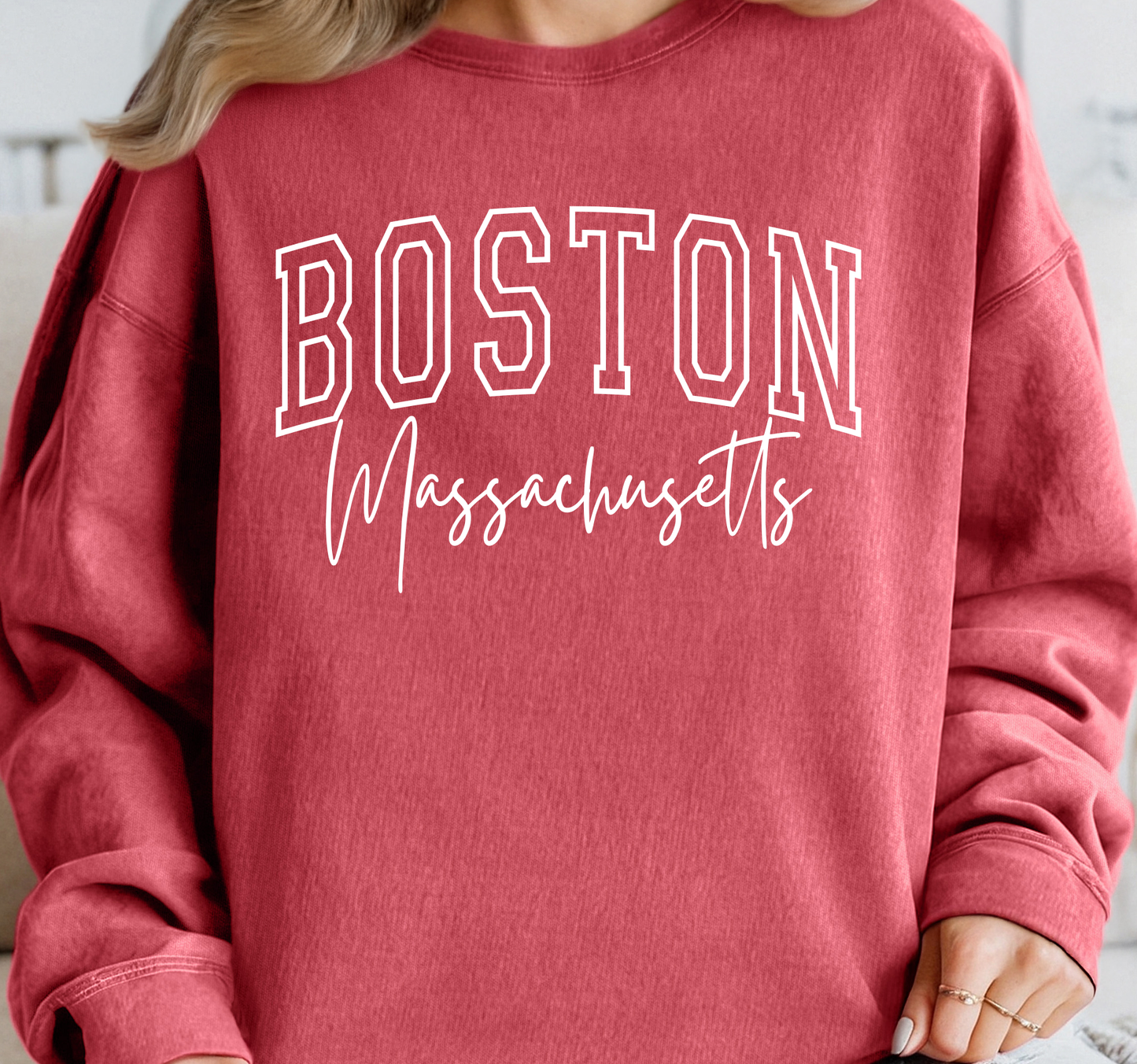 Town Name Crewneck, Comfort Colors® Pullover, Custom City