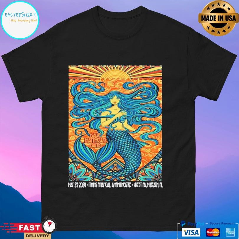 Dave Matthews Band May 29 2026 In West Palm Beach Fl T-Shirts