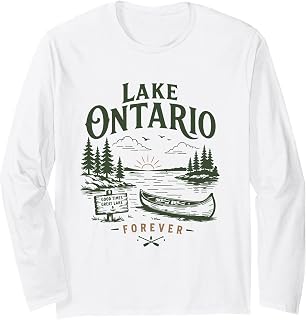 Vintage Lake Ontario Forever Retro Lakes Unisex T-shirt, Sweatshirt, Hoodie (1)