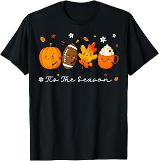 Tis Season Fall Pumpkin Football Coffee Autumn Unisex T-shirt, Sweatshirt, Hoodie (1)