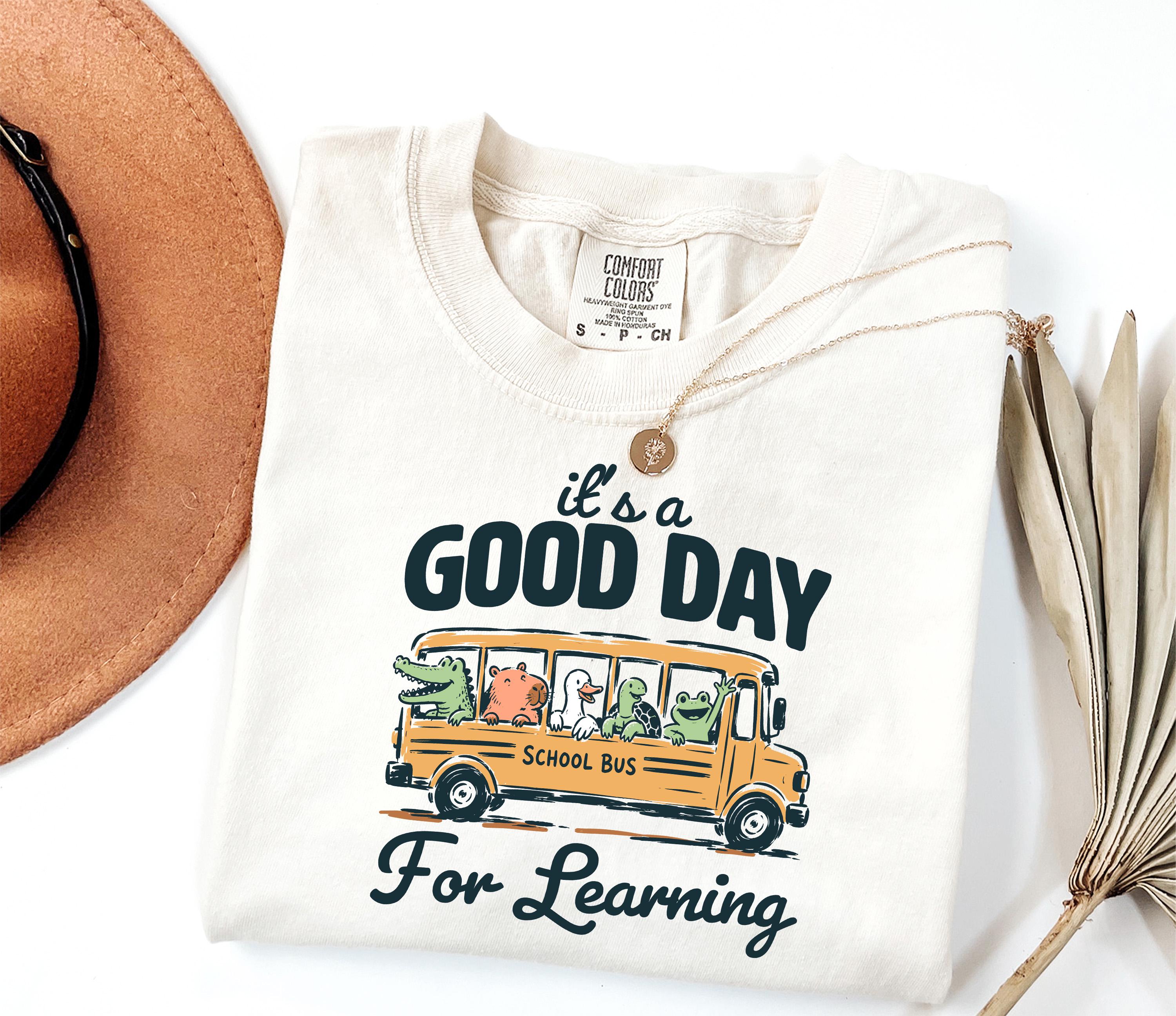 Comfort Colors It'S Good Day Learning Back School Teacher School Back School (2)
