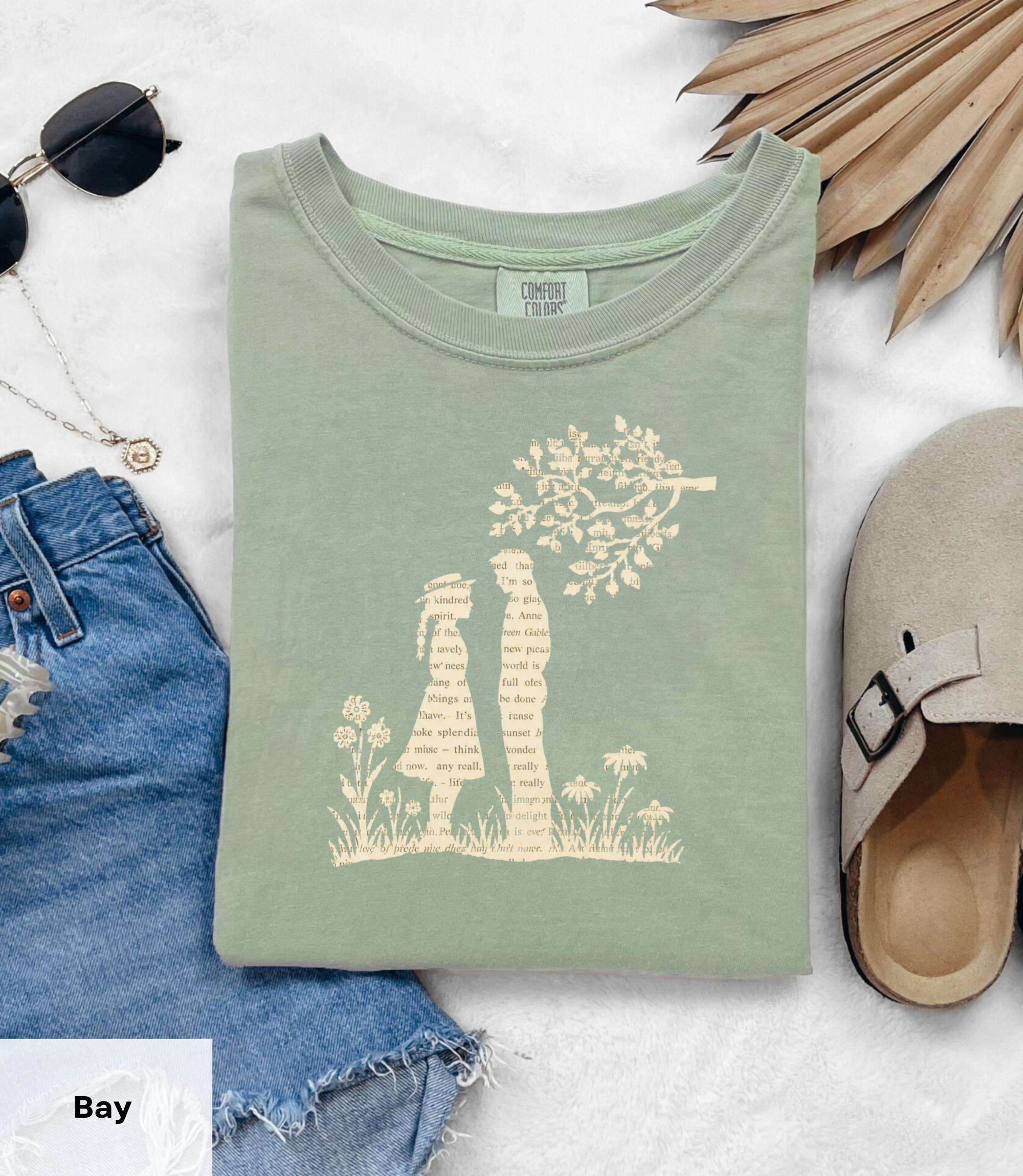 Anne Green Gables Literature Tee Book Lover Unisex T-shirt, Sweatshirt, Hoodie (4)