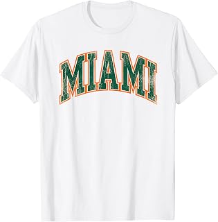 Miami Block Typography Unisex T-shirt, Sweatshirt, Hoodie (1)