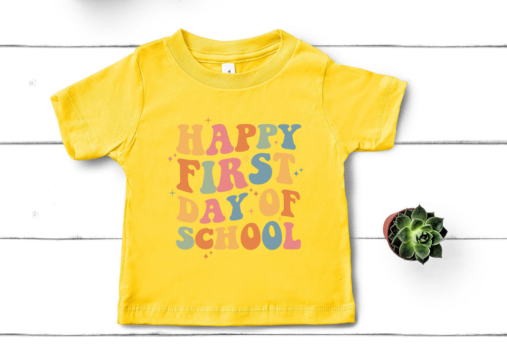 Happy First Day School Teacher Kindergarten Teacher Back School (4)