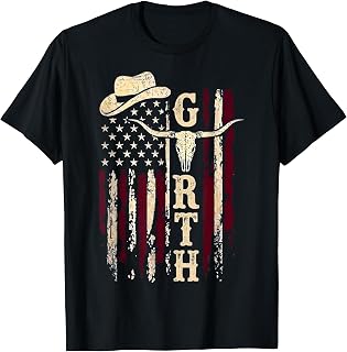 Vintage Garth Name Flag Unisex T-shirt, Sweatshirt, Hoodie (1)