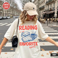 Reading Favorite Spor Bookish Book Lover Reader Tee Bookish Merch Bookworm Book Club Coffee Lover (1)