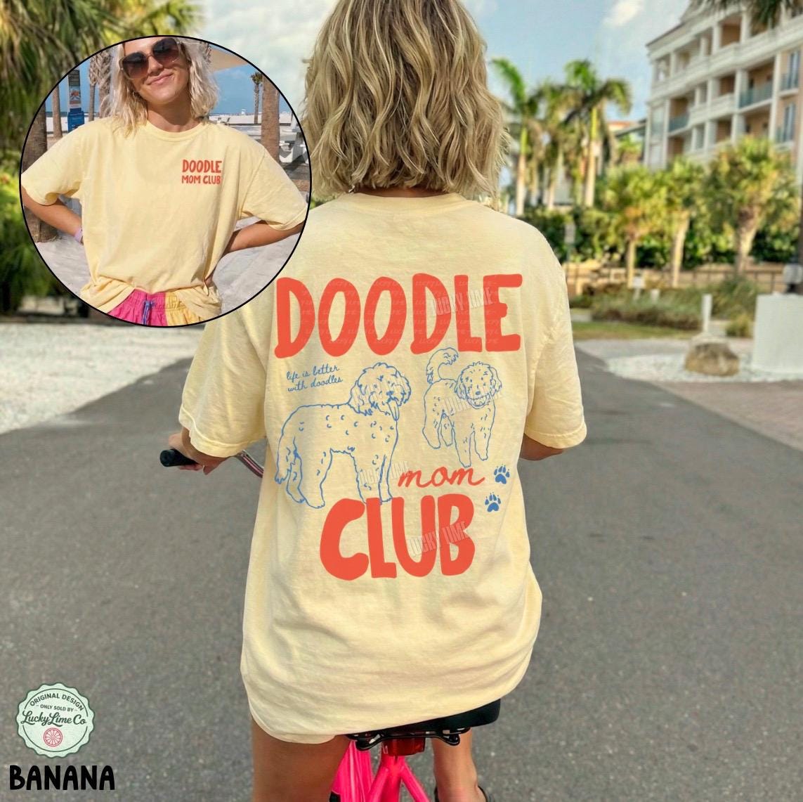 Doodle Mom Club Goldendoodle Labradoodle Dog Mom Dog Mama Pet Parent Fur Mama Back (4)