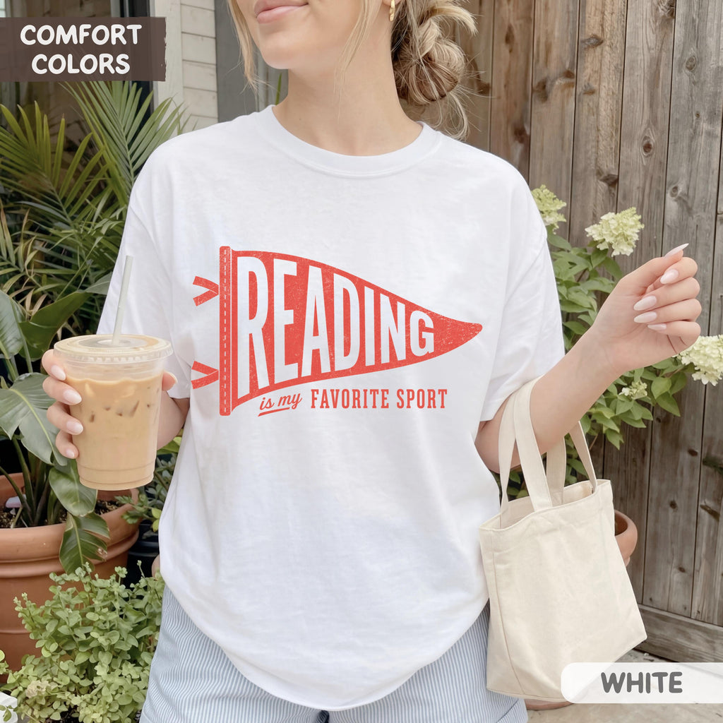 Reading Favorite Spor Reader Booktok Comfort Colors Book Lover Tee Literary (4)