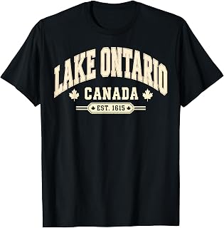 Lake Ontario Canada Vintage Unisex T-shirt, Sweatshirt, Hoodie (1)