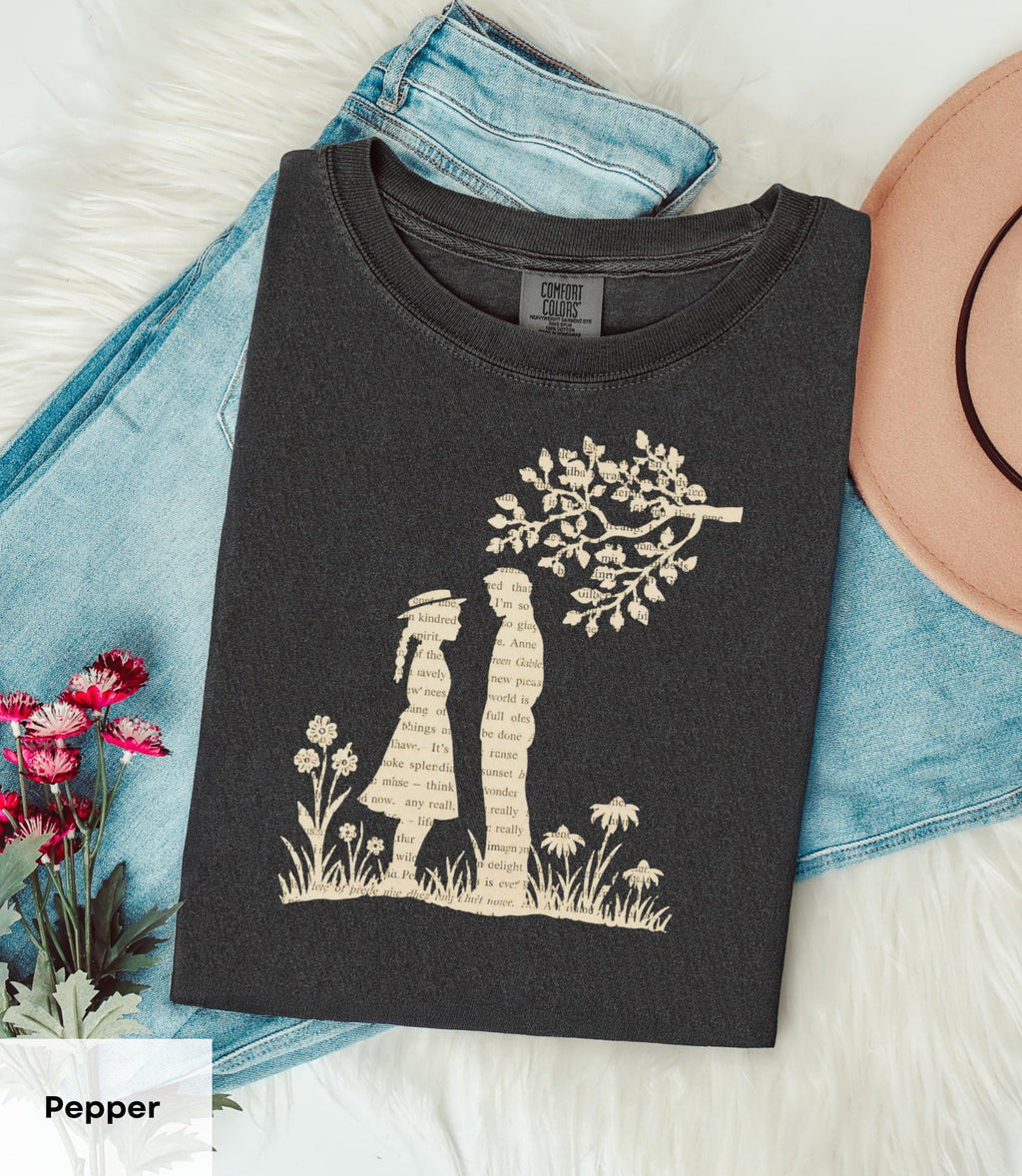 Anne Green Gables Literature Tee Book Lover Unisex T-shirt, Sweatshirt, Hoodie (1)