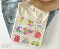 Education Teacher Team Sped Teacher Pennant Flag Doodle Back School Ed Teacher Autism Tee (1)