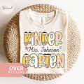 Personalized Kindergarten Teacher Custom Kindergarten Teacher Teacher Teacher Kindergarten Teacher Tee (1)