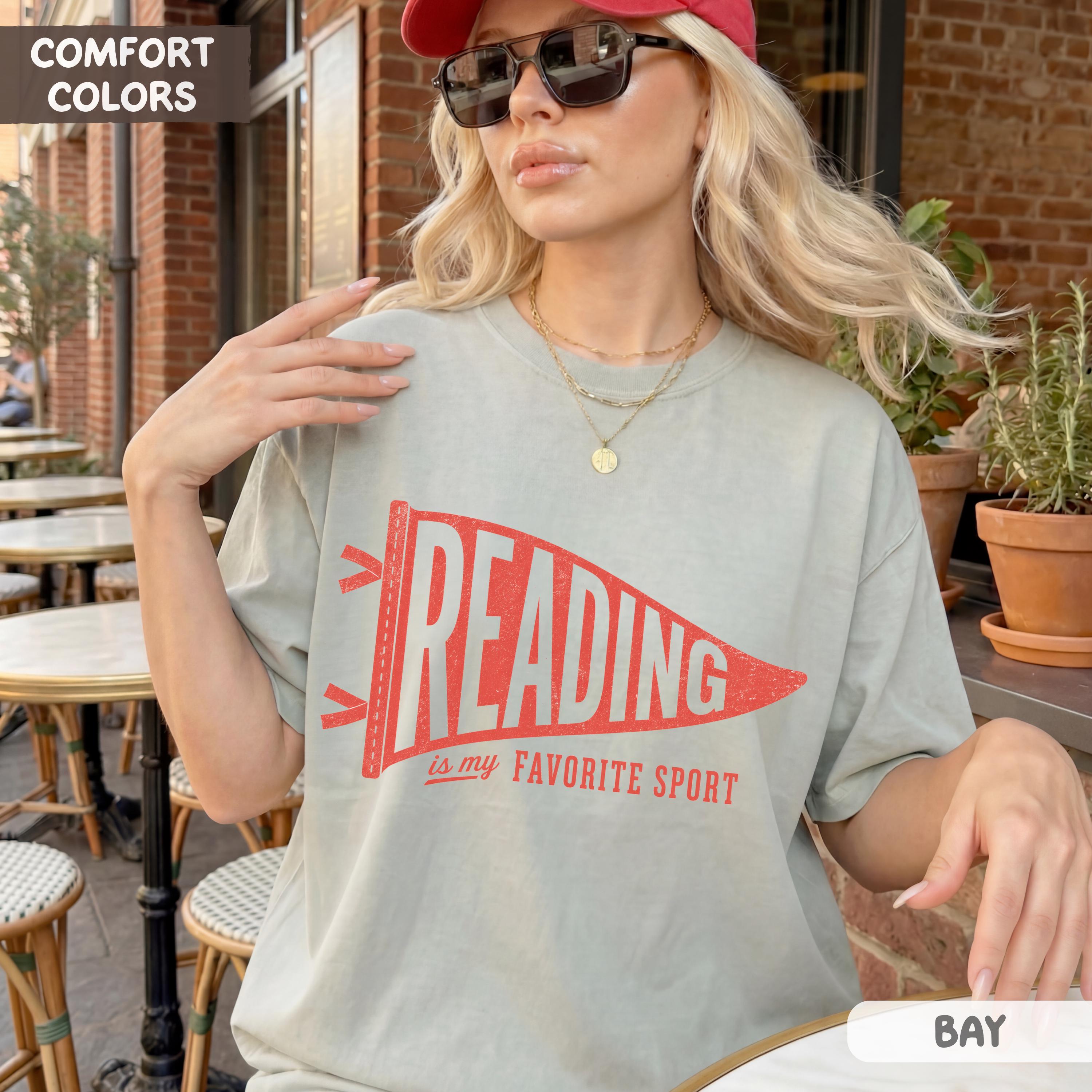 Reading Favorite Spor Reader Booktok Comfort Colors Book Lover Tee Literary (2)