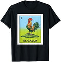 El Gallo Card Mexican Lottery Rooster Mexico Culture Unisex T-shirt, Sweatshirt, Hoodie (1)