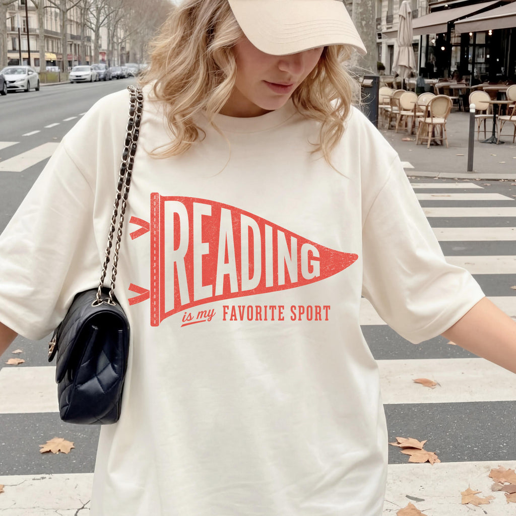 Reading Favorite Spor Reader Booktok Comfort Colors Book Lover Tee Literary (1)
