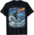 Kaiju Monster Japanese Vangogh Starrynight Wave Vintage (1)