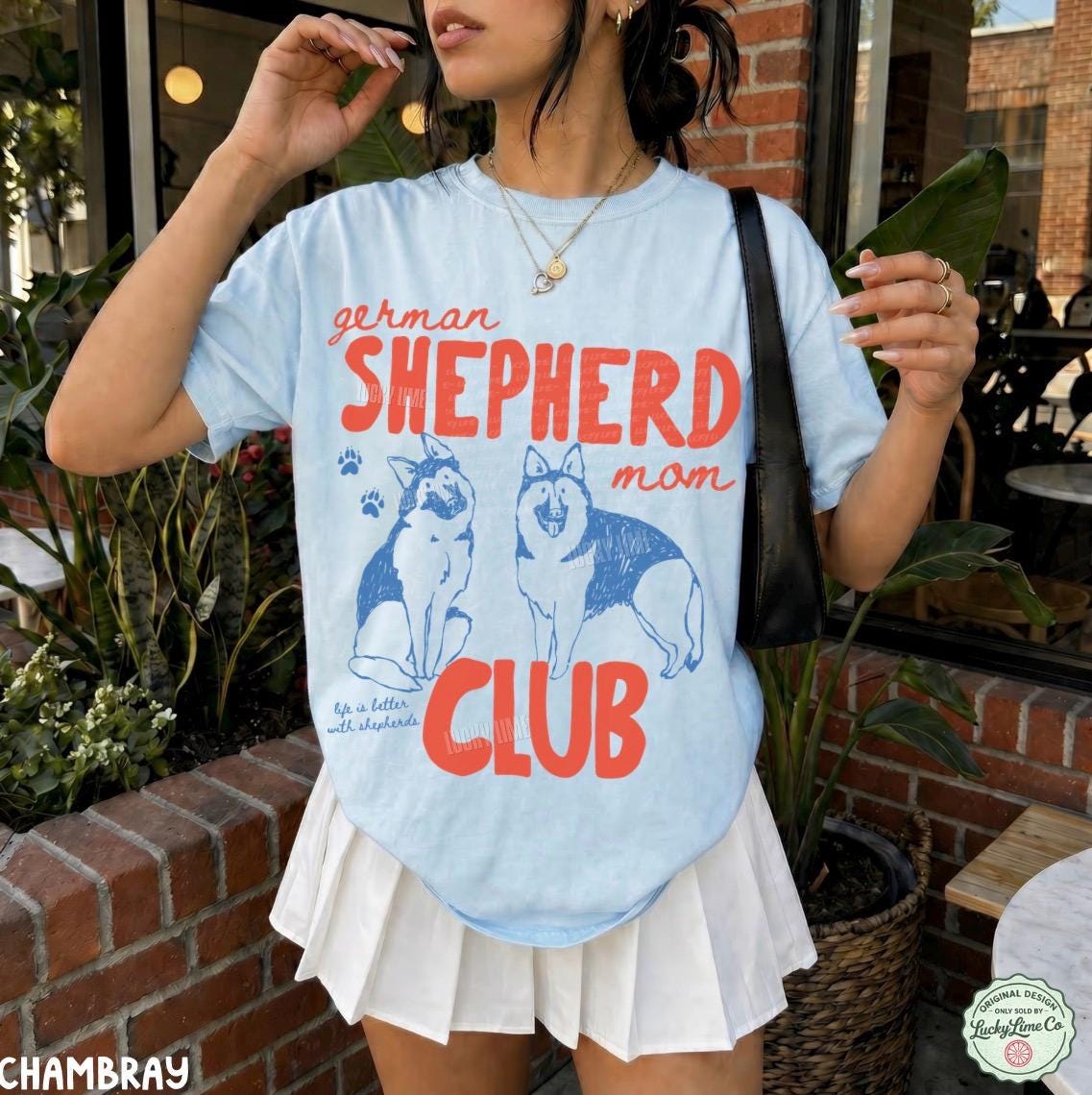 German Shepherd Mom Club German Shepherd Dog Mom Dog Mama Tee Gsd Dog Mom Era Pet Parent Fur Mama (2)