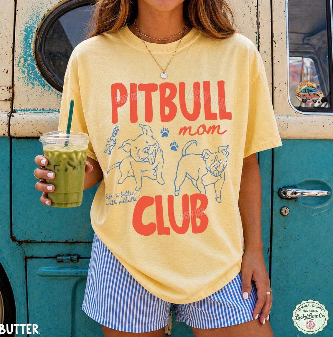 Pitbull Mom Club Pit Bull Dog Mom Staffordshire Terrier Dog Lover Rescue Dog Fur Mama Dog Mama Tee (2)