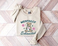 Mental Health Mentally Exhausted Meme Anxiety Tee Bear Tee Depression Meme (1)