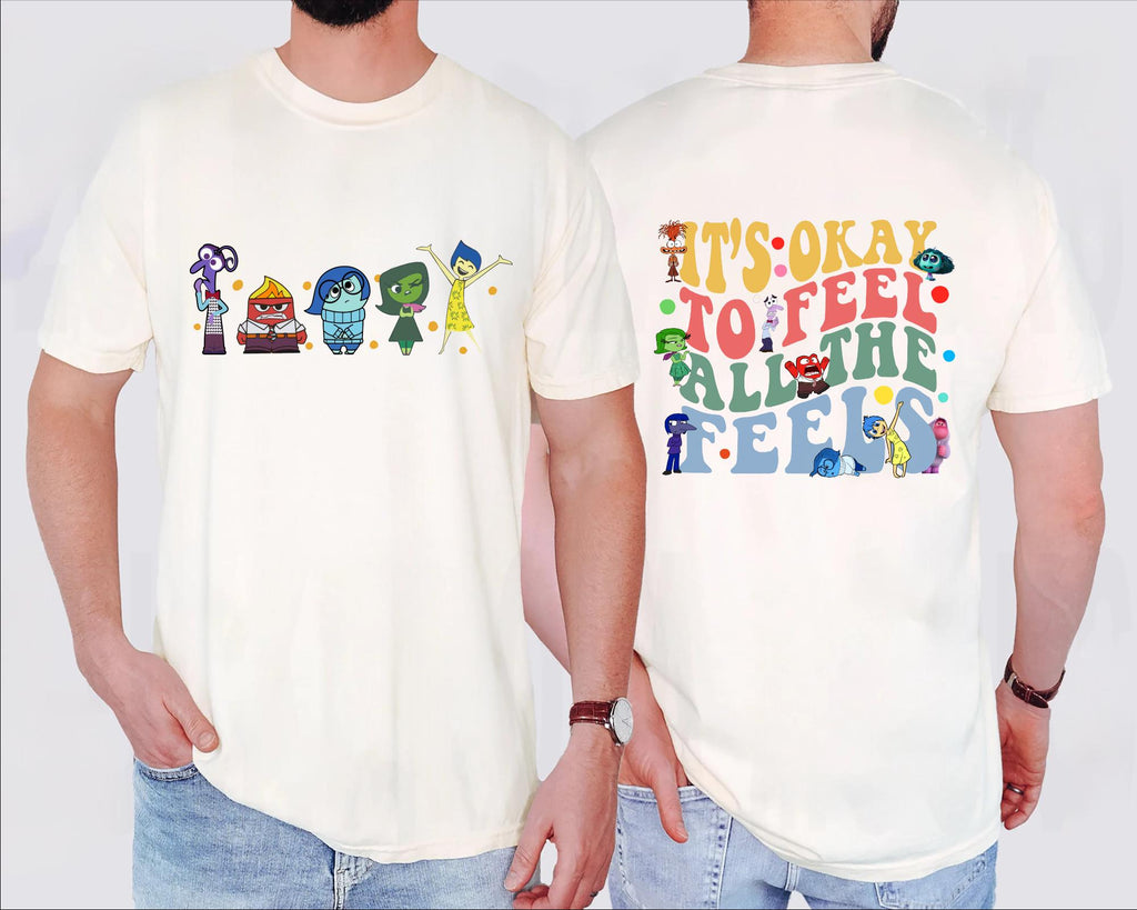 Comfort Colors Disney Every Day Full Emotions Inside It'S Okay Feel Feels Mental Health Speech Therapy (4)