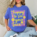 Teacher Back School Teaching Tee Comfort Colors Happy See Face Stripes First Day School Supplies (1)