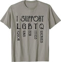 Support Lgbtq Liquor Guns Beer Titties Quickies Unisex T-shirt, Sweatshirt, Hoodie (1)