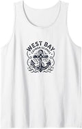 West Bay Cayman Islands Anchor Rope Nautical Sleeveless (1)