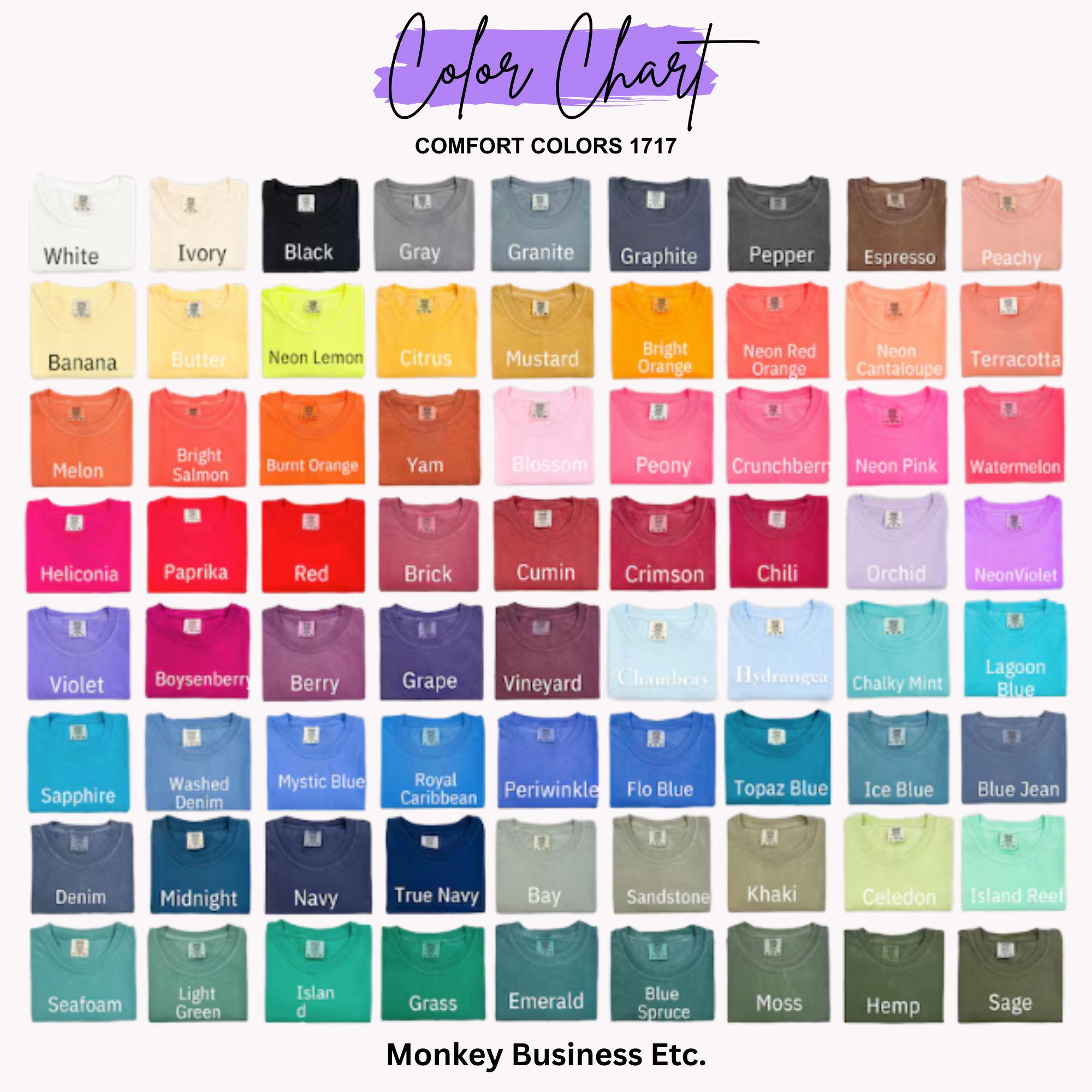 Adhd Adhd Awareness Month Adhd Neurodiversity Overstimulated Mental Health Comfort Colors Tee (3)