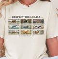 Respect the Locals California Wildlife Vintage T-Shirt – National Park Animal Graphic Tee