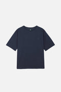 Essential Sunwashed Heavyweight Oversized T-Shirt Washed Navy