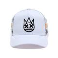 Cult's Cult Logo Pattern Hat in White Pattern