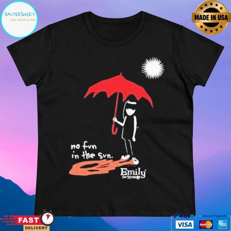 Emily Strange No Fun In The Sun Shirt