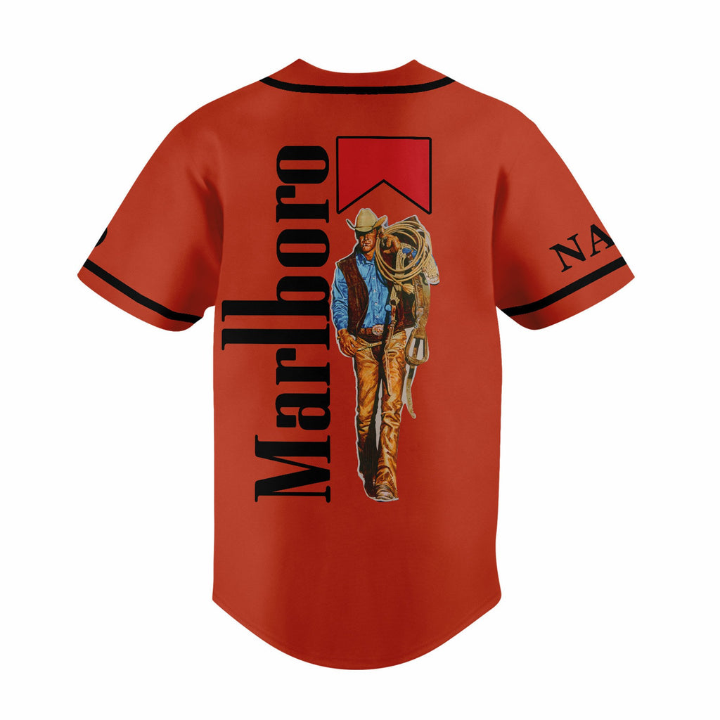 Eye-catching Marlboro Custom Baseball Jersey