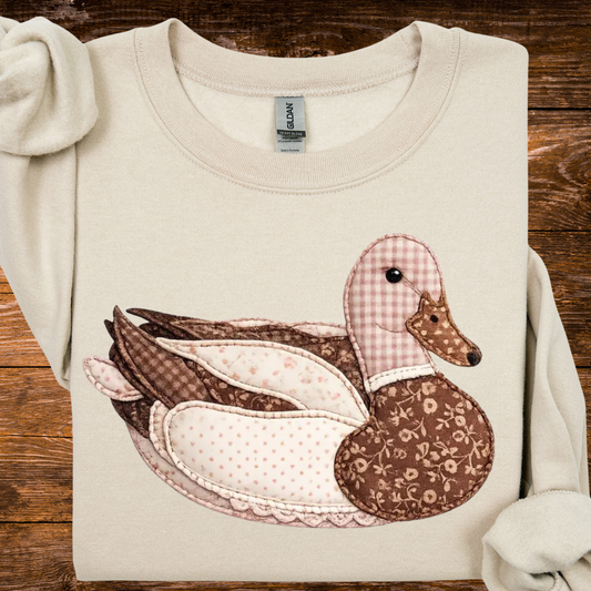 Patchwork Duck T-Shirt/ Sweatshirt