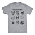 Types of Cat List Men's T Shirt