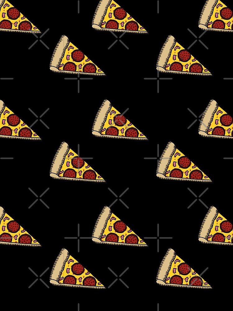 Pepperoni pizza pattern by EliteShadow