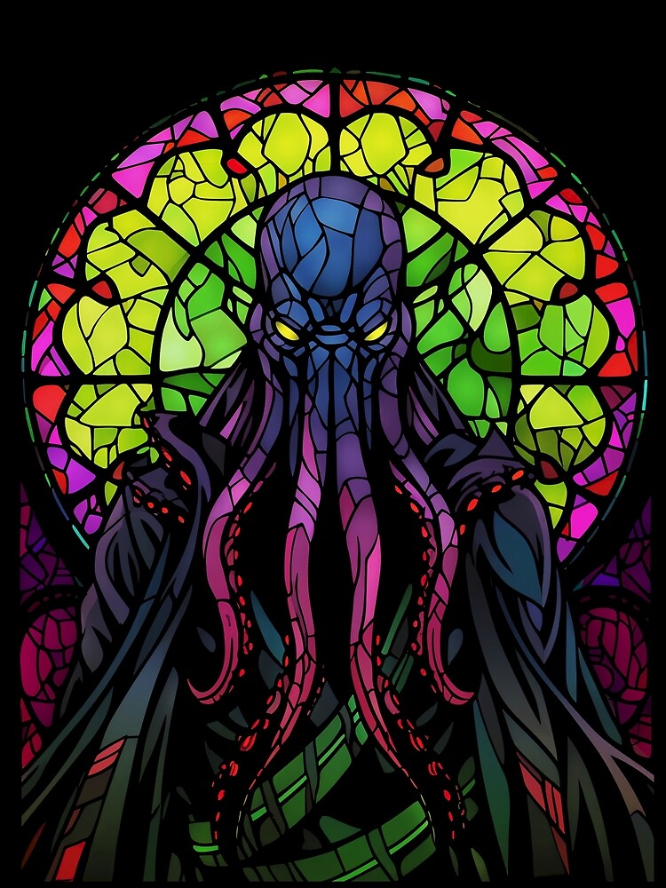 The Mindflayer of Stained Glass by curiographer