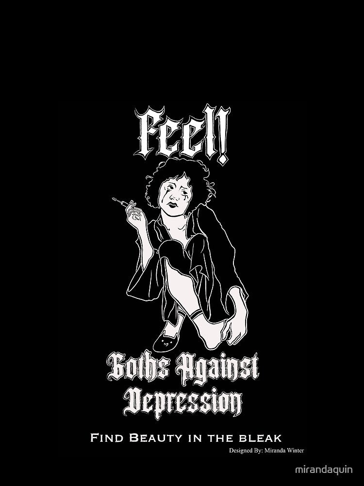 Goths Against Depression (Feel!) by mirandaquin