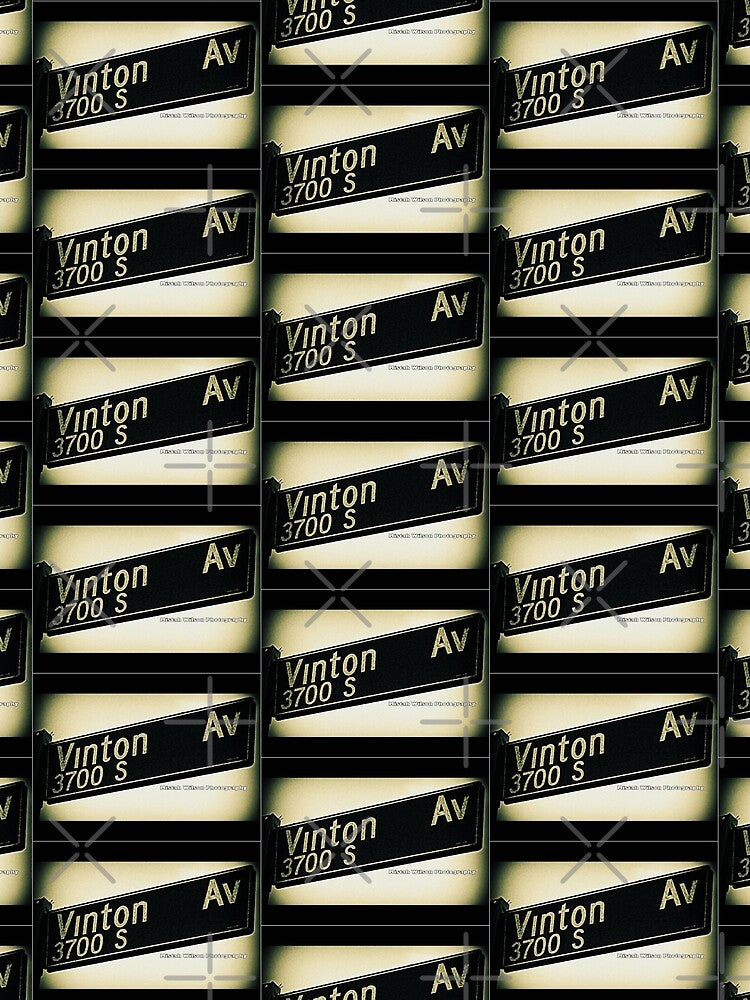 Vinton Avenue, Culver City, California by Mistah Wilson by The Street Sign Store