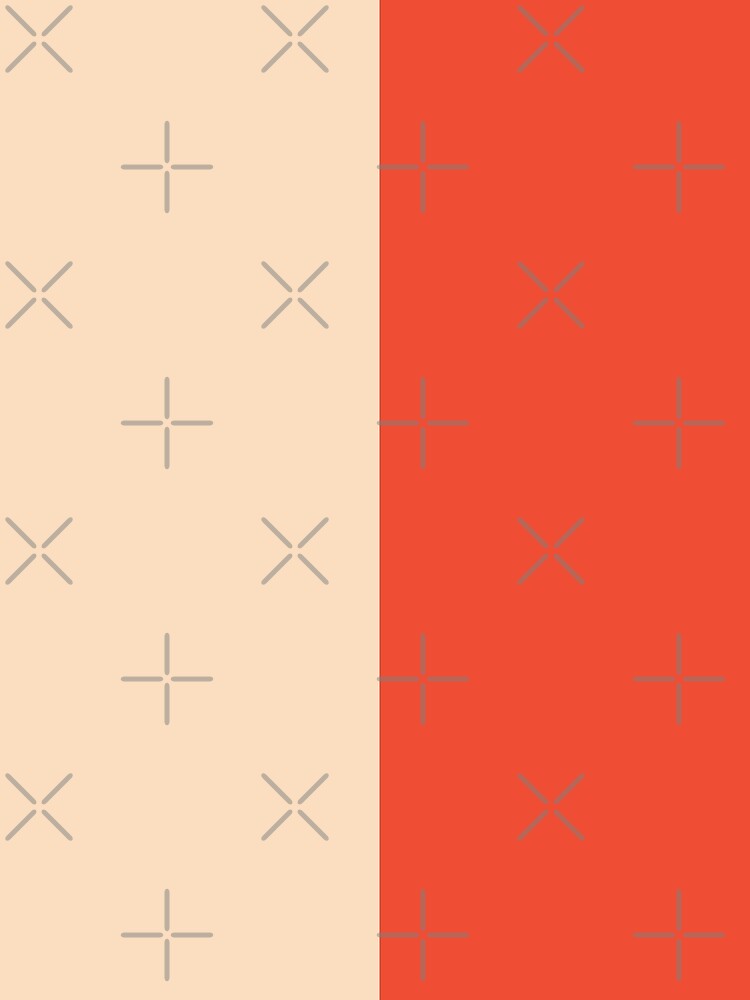 Beige and Burnt Orange Solid Color by PabloPatterns