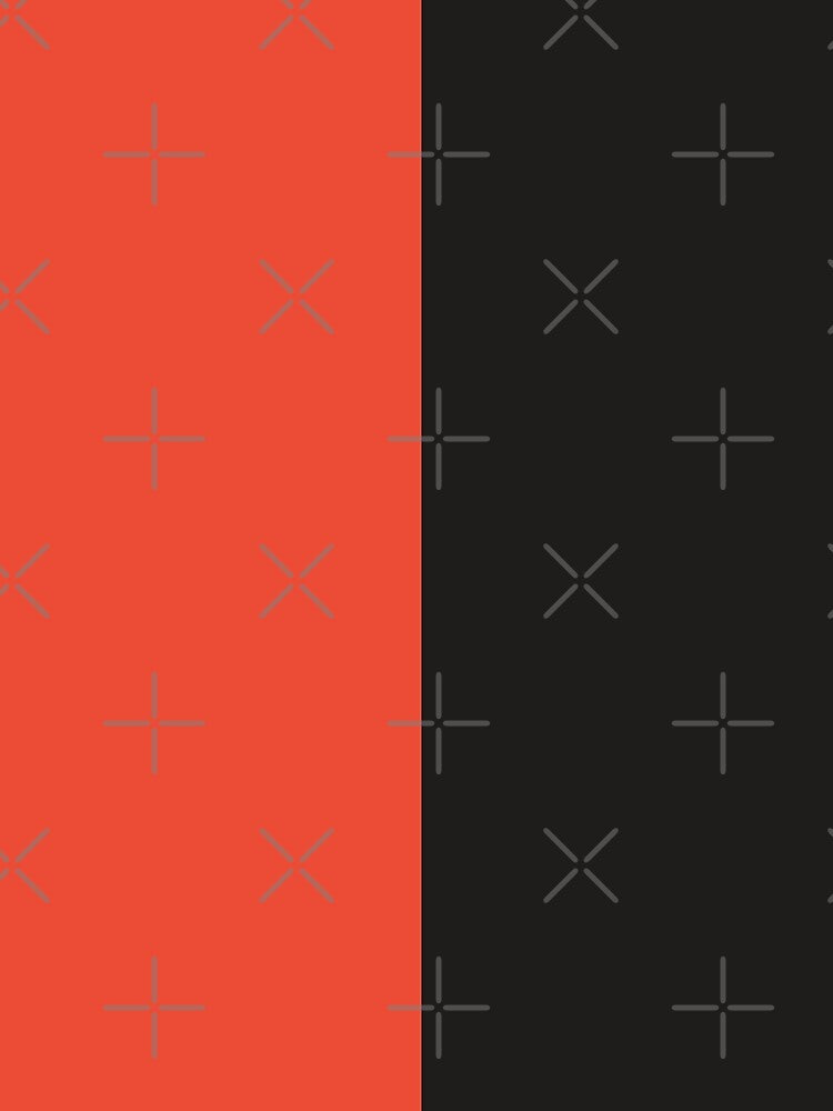 Crimson Red and Black Solid Color by PabloPatterns