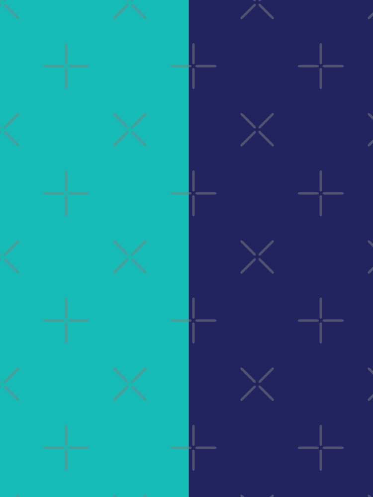 Sea Green and Midnight Blue Solid Color by PabloPatterns