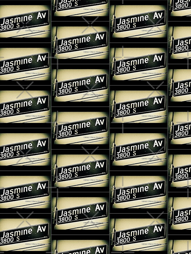 Jasmine Avenue, Culver City, California by Mistah Wilson by The Street Sign Store