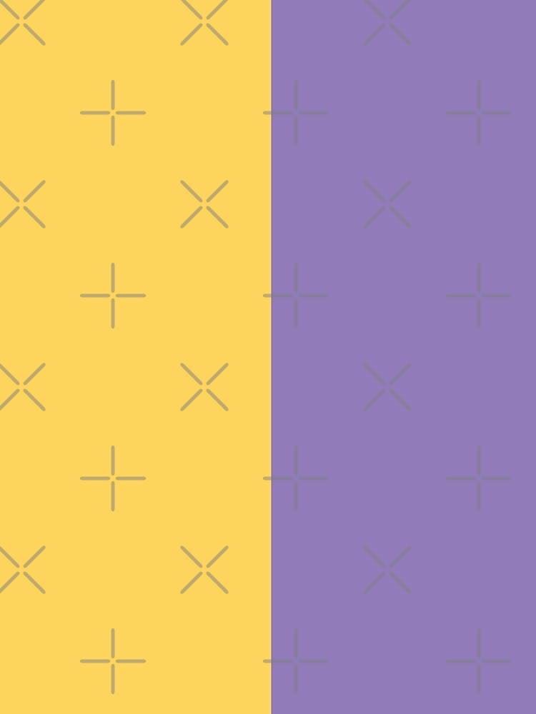 Yellow and Lavender Solid Color by PabloPatterns