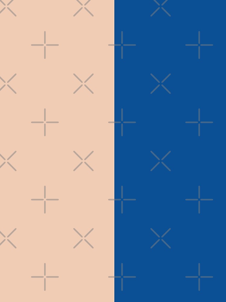 Beige and Classic Blue Solid Color by PabloPatterns