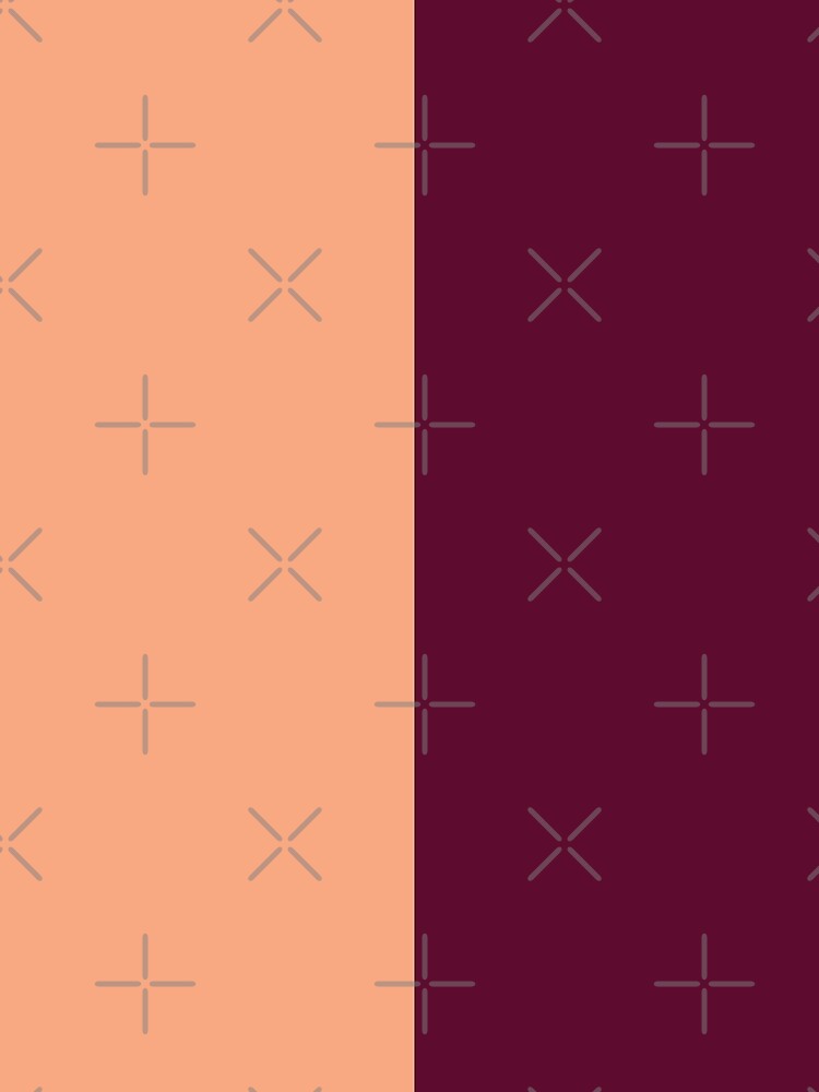 Peach and Maroon Solid Color by PabloPatterns