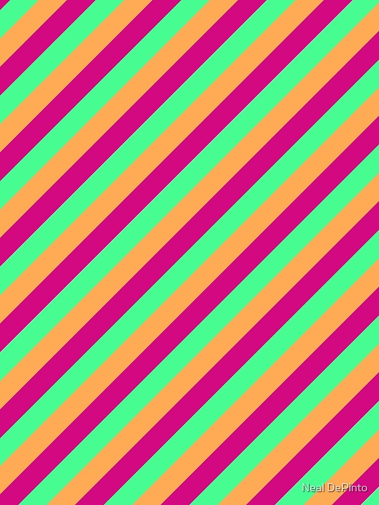 Sherbert Stripe by Neal DePinto