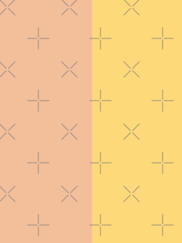 Peach and Pale Yellow Solid Color by PabloPatterns