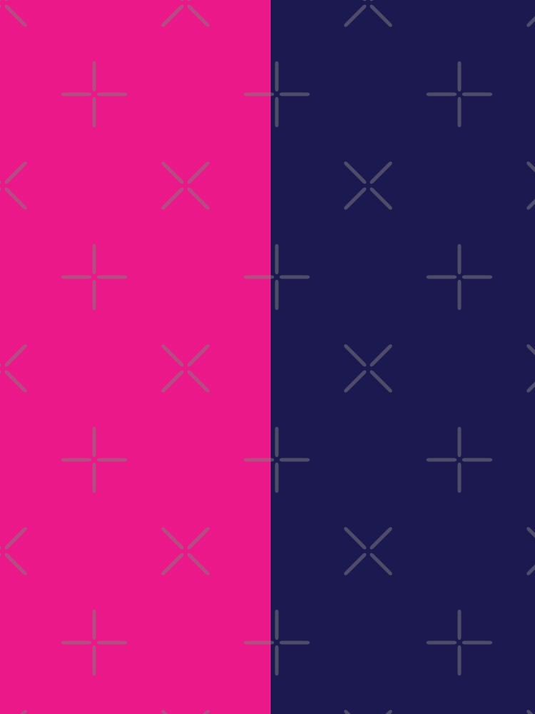 Navy Blue and Bright Pink Solid Color by PabloPatterns