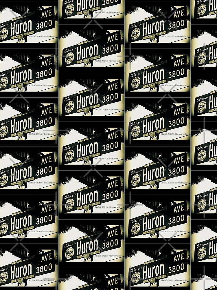 Huron Avenue, Culver City, California by Mistah Wilson by The Street Sign Store